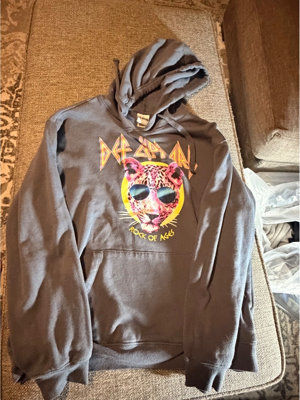 Def Leppard graphic hoodie